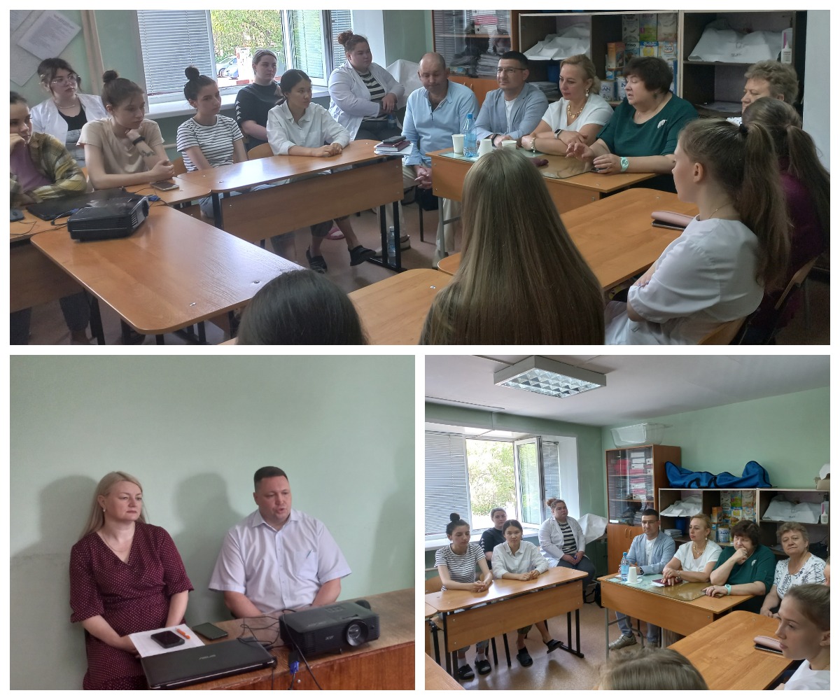 Встреча выпускников 2023 года с представителями медицинских организаций юга Красноярского края