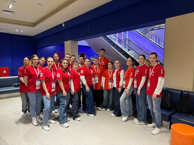 Наши волонтеры-медики на историческом открытии Национального центра «Россия»!